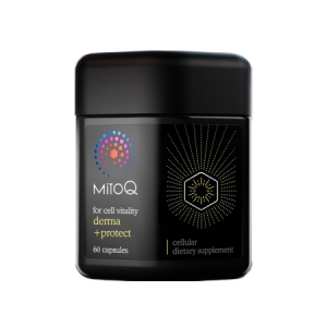 【MITOQ任意6盒送1盒美白胶囊】Mitoq 韧肤美白胶囊 小黑伞 60粒-保质期2026年10月