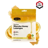 Comvita 康维他麦卢卡UMF10+ 蜂胶润喉糖柠檬味180g 40粒-保质期2028年8月