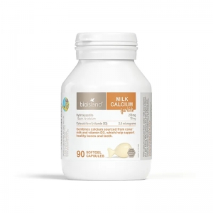 Bioisland生物岛儿童乳钙胶囊90粒-保质期2027年10月