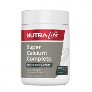 NutraLife纽乐超级金装柠檬酸钙片120粒-保质期2028年4月