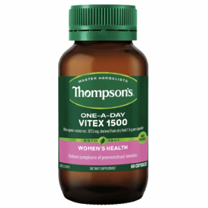 Thompson's 汤普森 圣洁莓1500mg 日服型 60片-保质期2026年7月