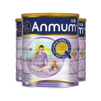 【新西兰直邮富腾达线】Anmum 安满 满悦孕妇奶粉 800g*3罐 港版保质期2026年8月