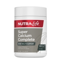 NutraLife纽乐超级金装柠檬酸钙片120粒-保质期2028年4月