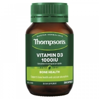 Thompson’s 汤普森 维生素D3胶囊 VD3 240粒-保质期2027年10月