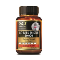 Go Healthy 高之源 奶蓟草护肝胶囊50000mg 60粒-保质期2027年10月