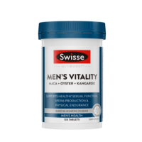 Swisse斯维诗玛咖牡蛎袋鼠精华男士活力片 120粒-保质期2026年8月