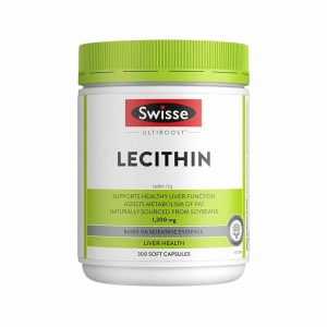 Swisse斯维诗大豆卵磷脂胶囊 300粒-保质期2027年9月