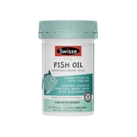 Swisse斯维诗儿童健康益智鱼油咀嚼胶囊 橙子口味 60粒-保质期2026年11月