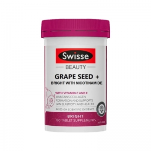 Swisse斯维诗烟酰胺葡萄籽plus 180粒-保质期2026年12月