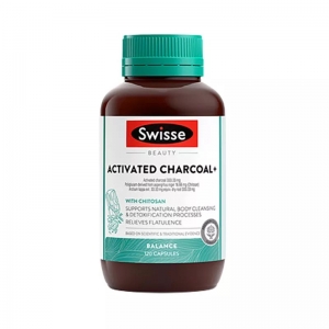 Swisse斯维诗椰壳活性炭清油丸纤体胶囊 120粒