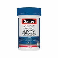 Swisse斯维诗4倍浓缩野生深海无腥味鱼油 60粒-保质期2027年1月