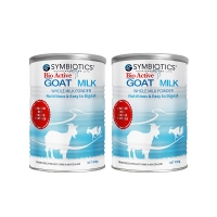 【新西兰直邮时安达普通线】Symbiotics 升倍顶级山羊奶粉全脂 450g*2罐 2027年3月