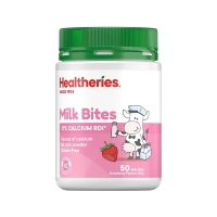 Healtheries 贺寿利 草莓奶片 50片