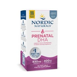 Nordic Naturals挪威小鱼孕妇DHA 90粒-保质期2026年10月