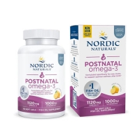 Nordic Natural 挪威小鱼孕妇专用产后DHA鱼油软胶囊 哺乳期专用 60粒-保质期2026年10月