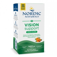 Nordic Naturals 挪威小鱼 omega3叶黄素配方保护视力胶囊 60粒