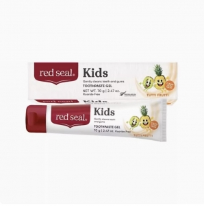 red seal 红印儿童什锦水果味无氟牙膏70g