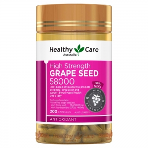 Healthy Care 澳世康58000超高含量葡萄籽胶囊200粒