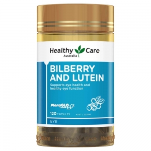 Healthy Care澳世康蓝莓越橘叶黄素护眼胶囊120粒