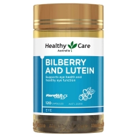 Healthy Care澳世康蓝莓越橘叶黄素护眼胶囊120粒