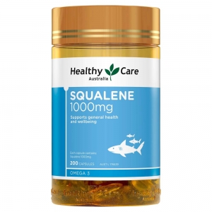 Healthy Care澳世康1000mg角鲨烯鱼油软胶囊200粒