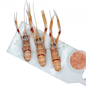 【国内仓现货】新西兰南极深海小龙虾鳌虾Scampi （Sanford黑盒） 1kg/盒 2号：约11-15只/盒/kg，约25-27cm/只