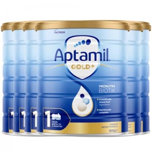 【新西兰直邮快线】Aptamil 爱他美金装 1段(0-6个月)*6罐 保质期至2027年2月左右