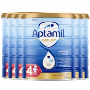【新西兰直邮顺速达快线】Aptamil 爱他美金装 4段(2岁以上)6罐900克 保质期至2026年11月