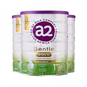 【新西兰直邮时安达快递直邮普通线】A2 Gentle Gold 金装 1段*3罐 保质期至2027年1月