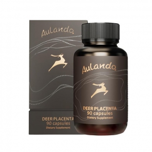 Aulando欧兰多10,000mg 细胞修复鹿胎胶囊 90粒-保质期2027年1月