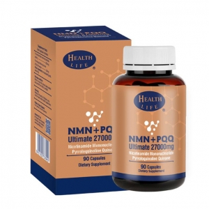 HEALTH LIFE海斯康宝细胞修复活力胶囊高端NMN+ PQQ 27000 90粒-保质期2027年11月