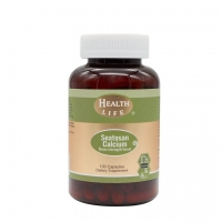 HEALTH LIFE海斯康宝加强版海洋绿钙加维生素D3/K1/K2 100粒-保质期2027年9月