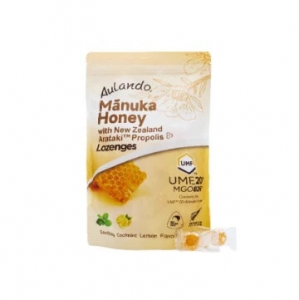 Aulando  欧兰多 UMF20+蜂胶抗炎舒缓喉糖250g原味-保质期2027年9月