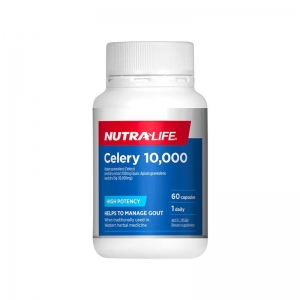 Nutralife纽乐芹菜籽胶囊10000含量60粒-保质期2026年1月