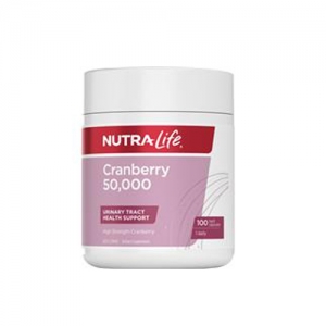 NutraLife纽乐蔓越莓50000胶囊100粒-保质期2027年10月