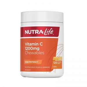Nutralife 纽乐 高含量维生素C 1200mg 120片-保质期2026年5月