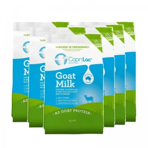 【新西兰直邮BC清关快线】Caprilac 佳倍营高钙成人羊奶粉 1kg*6袋 保质期2026年11月