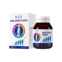 EZZ 骨骼生长素赖氨酸成长咀嚼片 120片-保质期2027年11月