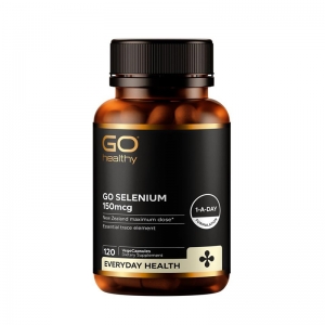 GO Healthy高之源有机生物硒150mcg胶囊120粒-保质期2027年7月