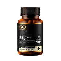 GO Healthy高之源有机生物硒150mcg胶囊120粒-保质期2027年7月