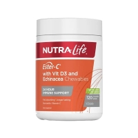 Nutralife 纽乐 活性酯化维他命C 1000mg 含紫锥花VC 120片-保质期2027年7月