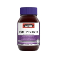 Swisse 铁+益生菌红润瓶 30粒-保质期2027年6月