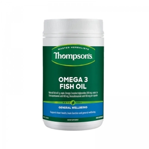 Thompson's 汤普森 omega-3深海鱼油胶囊 1000mg 400粒-保质期2028年9月