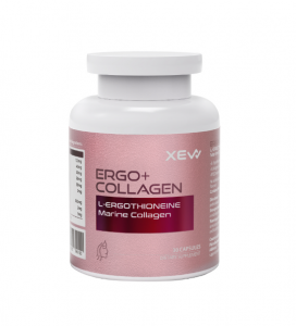 XEW 麦角硫因焕颜胶囊 Ergo+Collagen 30粒-保质期2027年8月