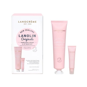 Lanocreme 兰侬套装(手霜+护唇膏)礼盒-保质期2028年2月
