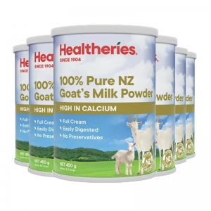 【新西兰直邮快线】Healtheries贺寿利羊奶粉450g 6罐装 保质期至2028年4月