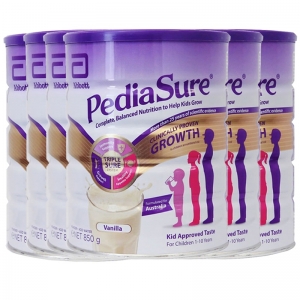 【新西兰直邮快线】PediaSure 雅培小安素850g香草味6罐 保质期至2026年2月