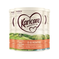 【新西兰直邮】Karicare 可瑞康普通装 1段(0-6个月)3罐 保质期2027年1月