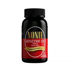 【买4送1】NONIE诺丽伊辅酶Q10 200mg plus PQQ 10mg 90粒（精品）