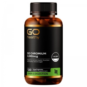 Go Healthy 高之源 血糖平衡胶囊3340mg 120粒-保质期2027年11月